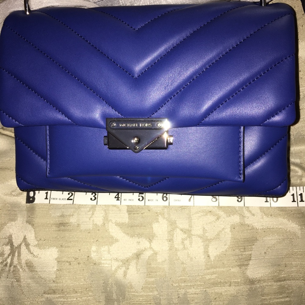 ⭐️⭐️⭐️⭐️4X HP⭐️⭐️⭐️⭐️ 💯 NWT Michael Kors Quilted Cece Shoulder - Picture 9 of 16